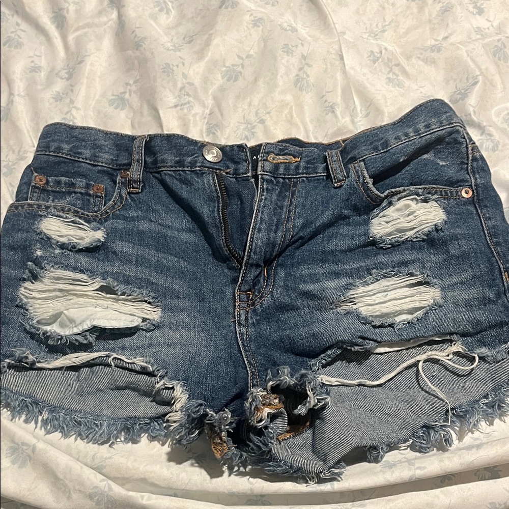 Aeropostale Distressed Denim Women Shorts